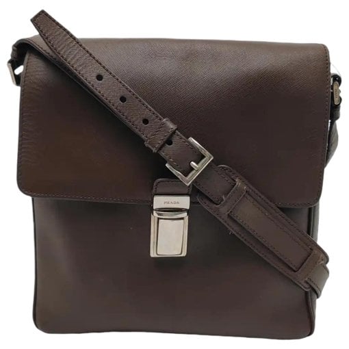 Leather crossbody bag