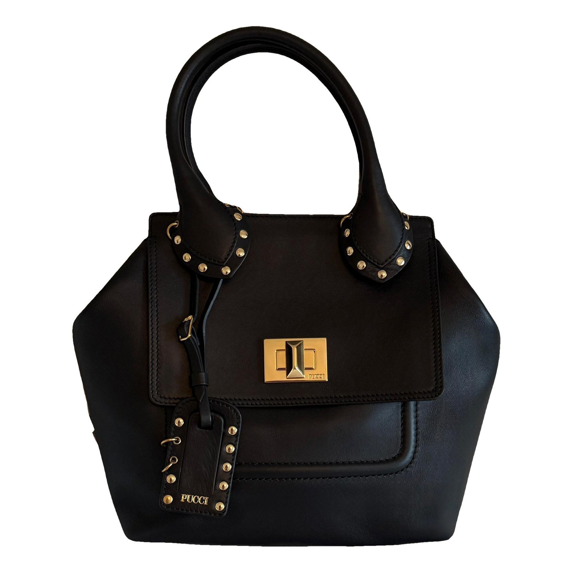 Leather handbag