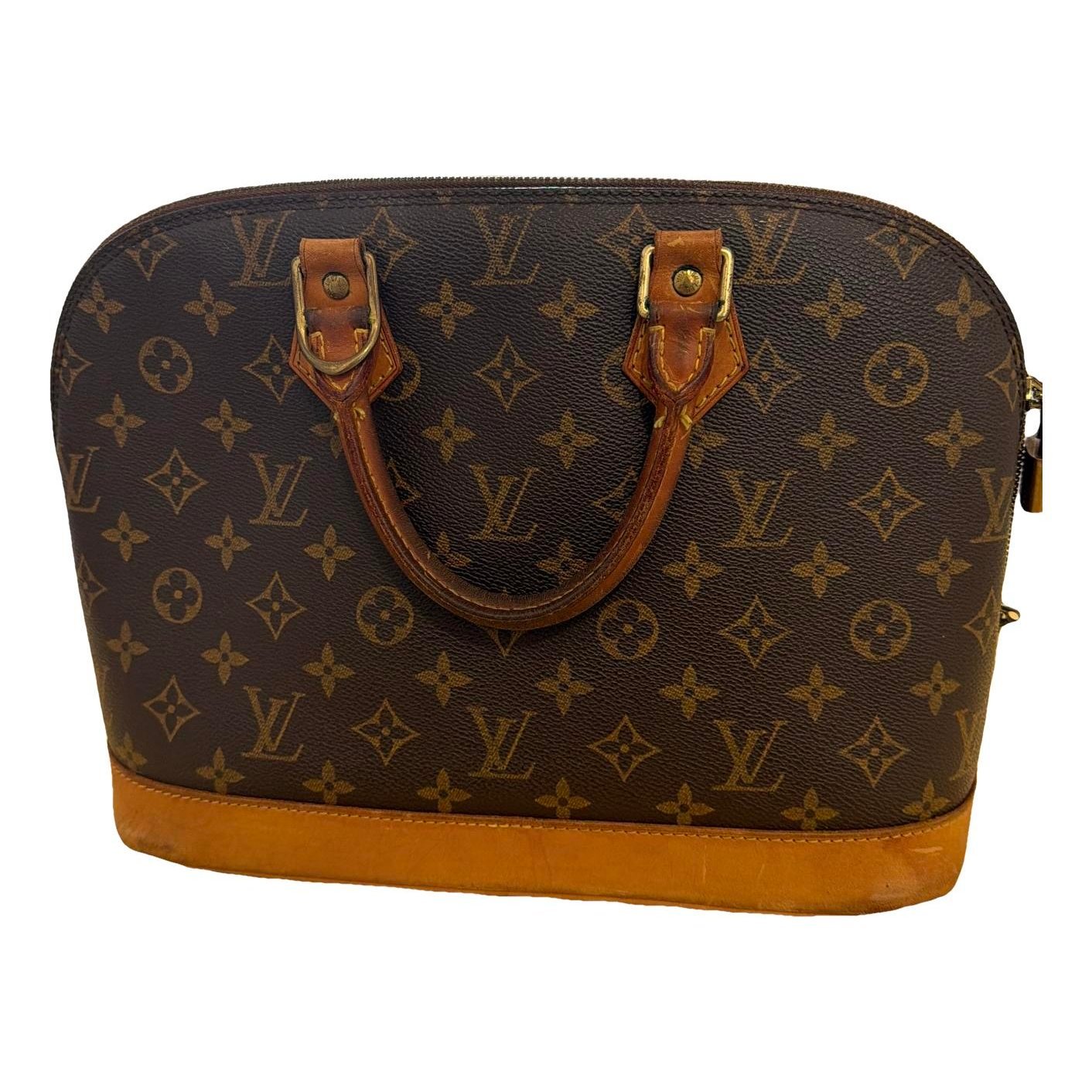 Alma leather handbag