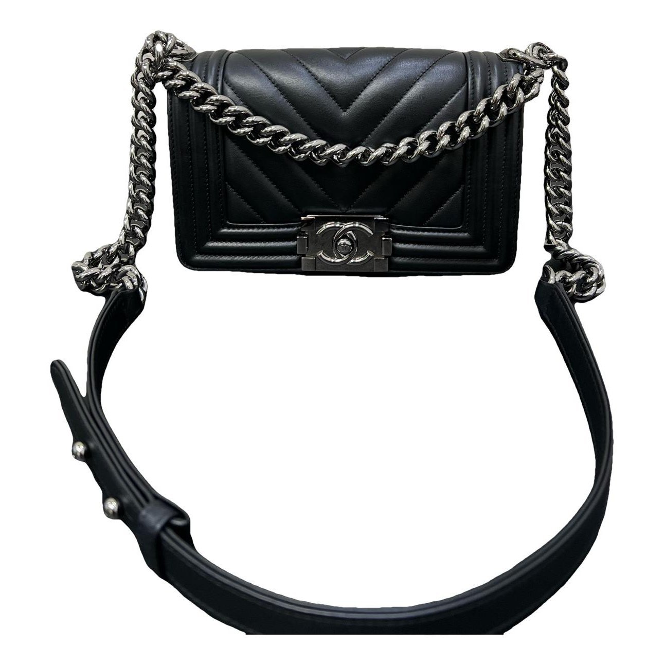 Boy leather handbag