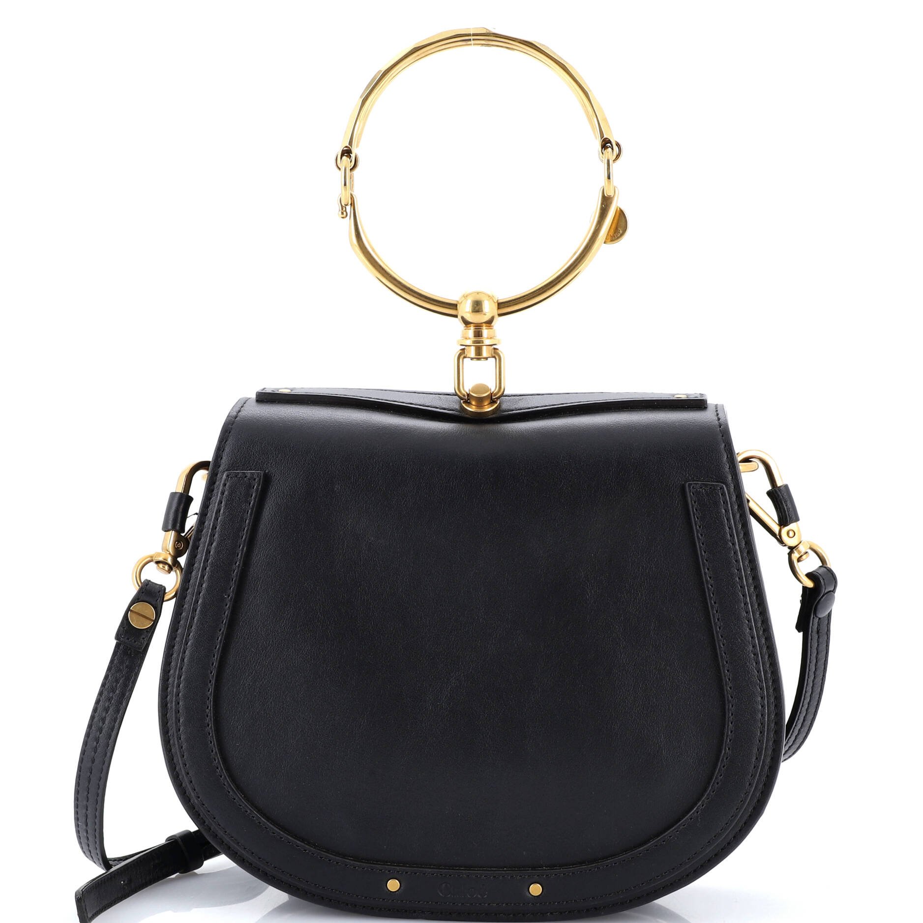 Chloe Nile Crossbody Bag Leather Medium