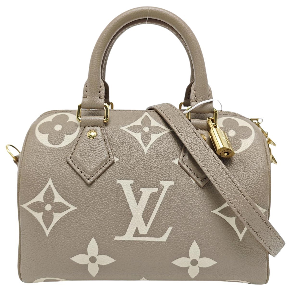 Nano Speedy / Mini HL leather handbag
