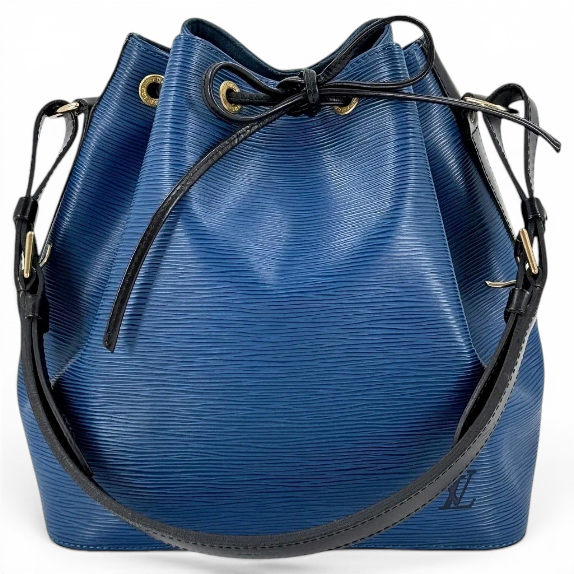 Petit Noé trunk leather handbag