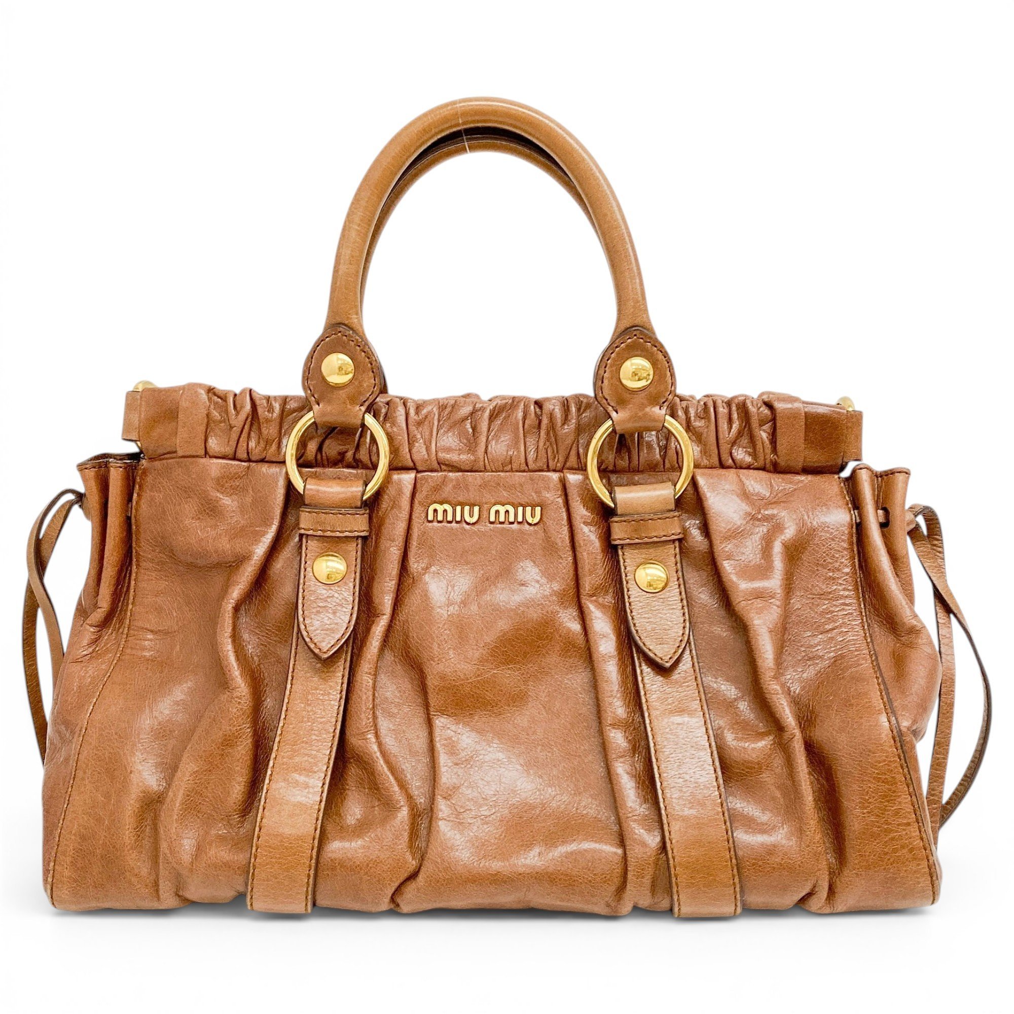 Vitello leather handbag