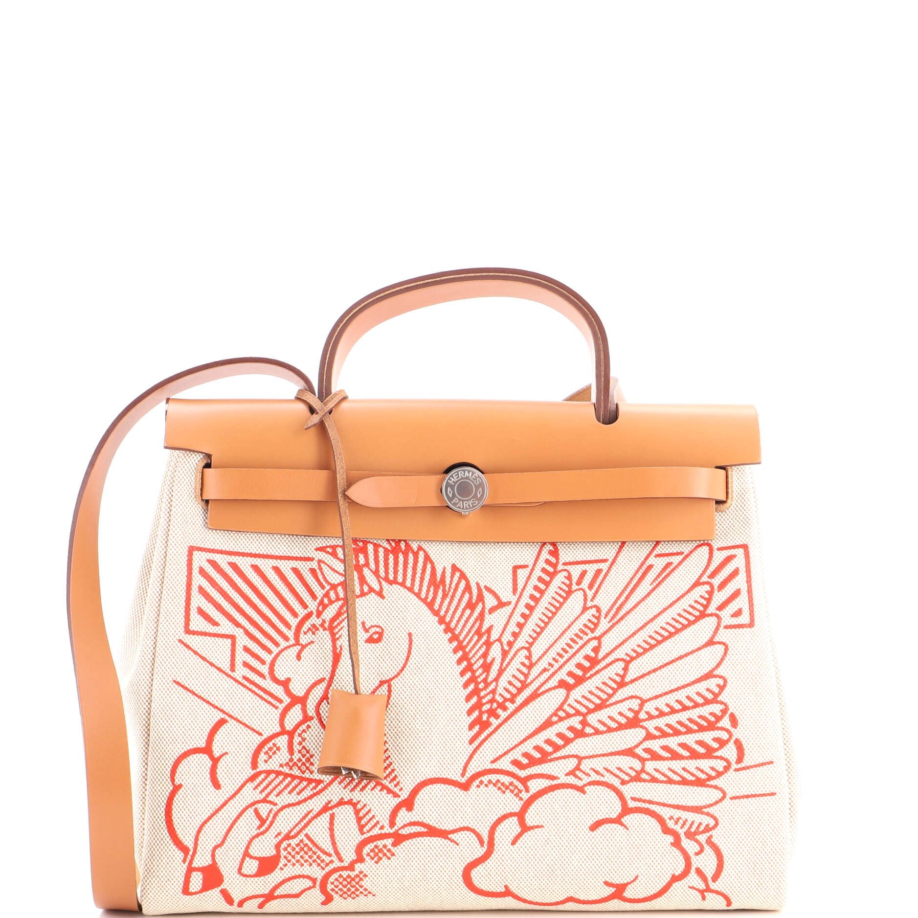 Herbag Zip Pegase Pop Toile and Leather 31