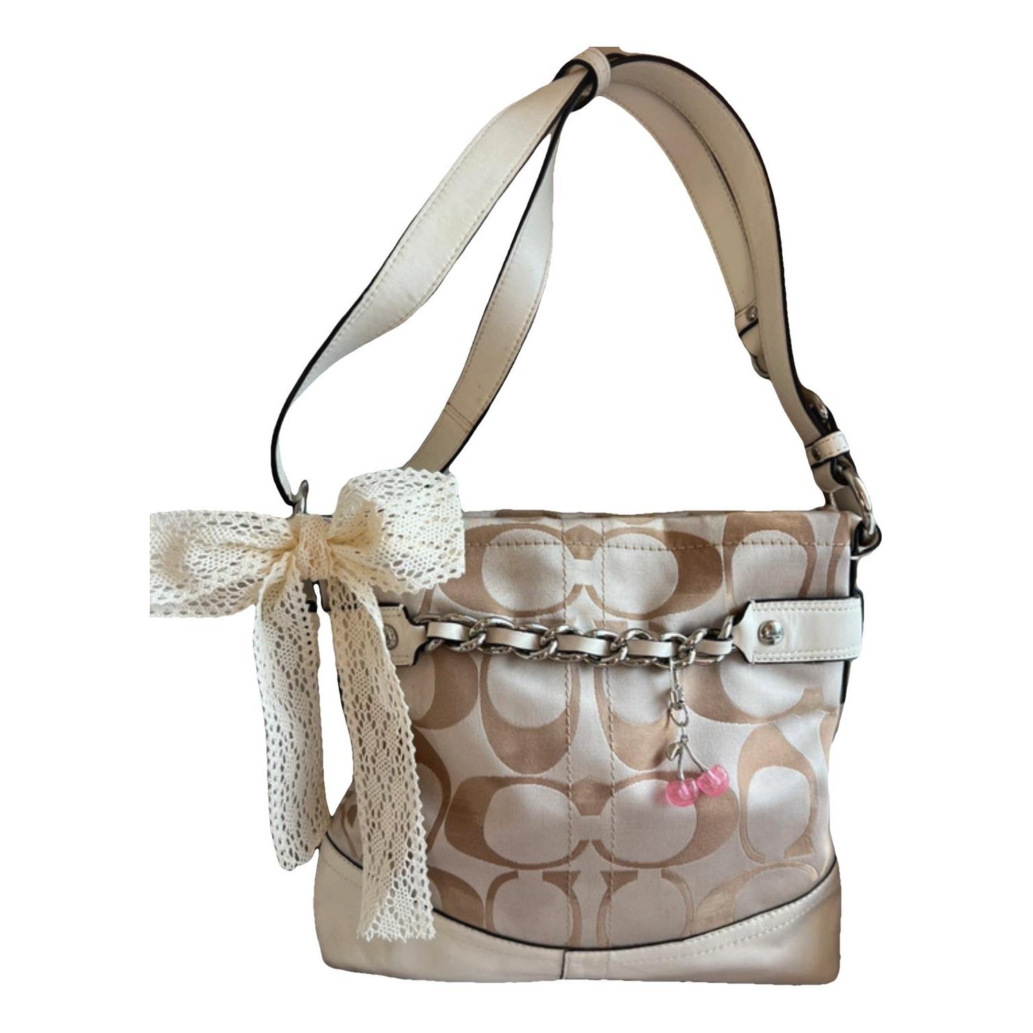 Signature Sufflette cloth handbag