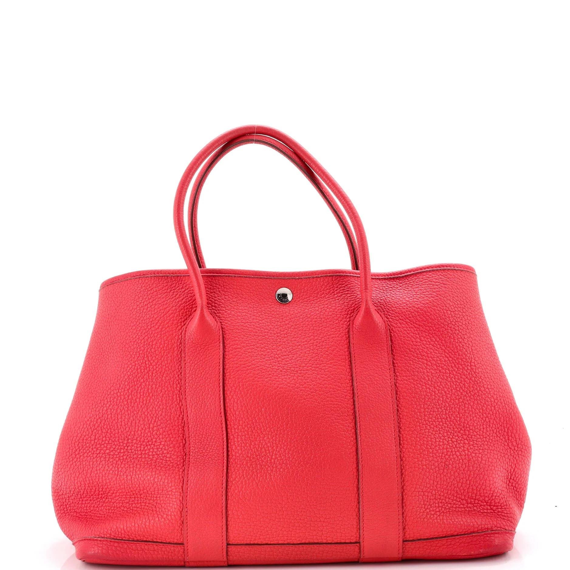 Leather tote