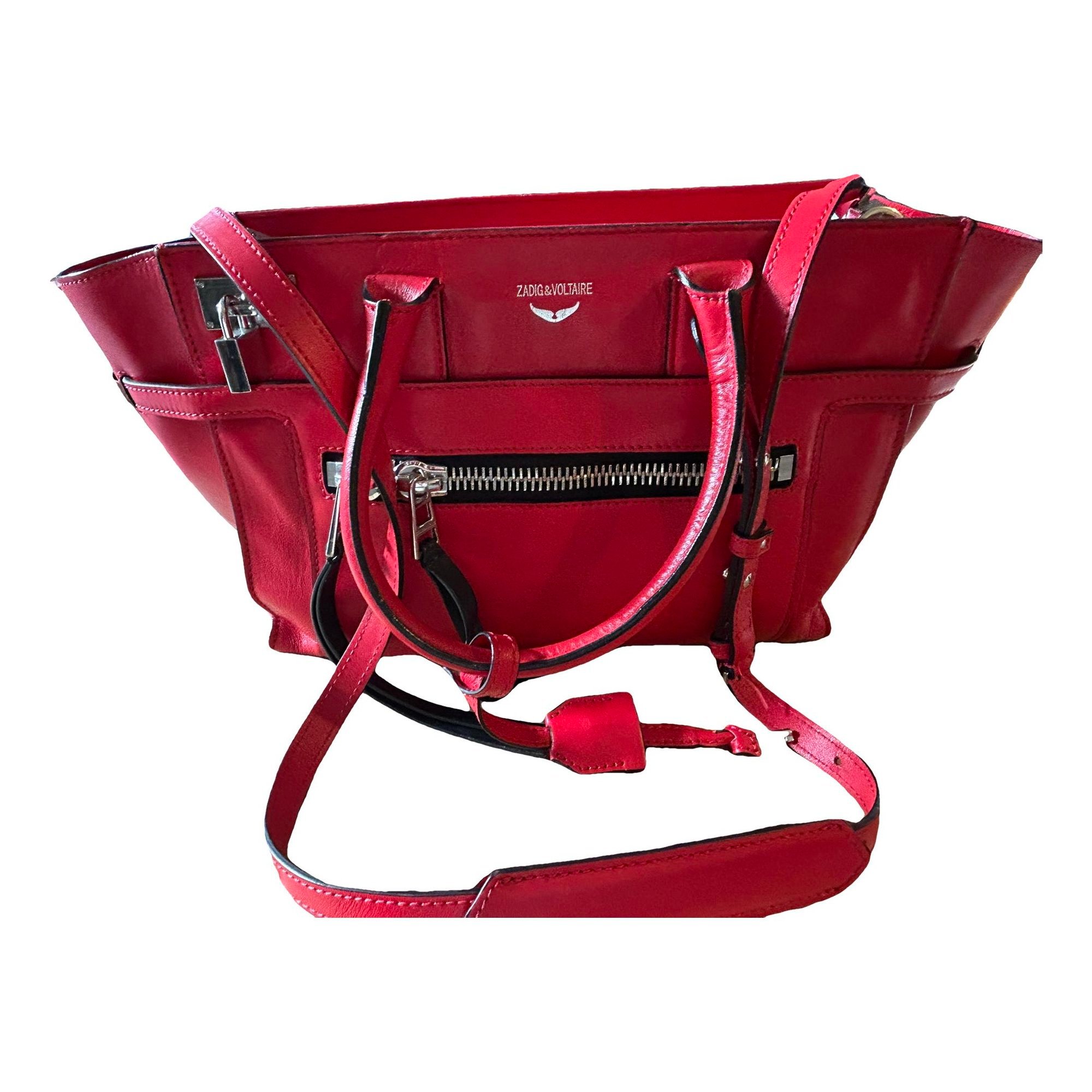 Candide leather handbag