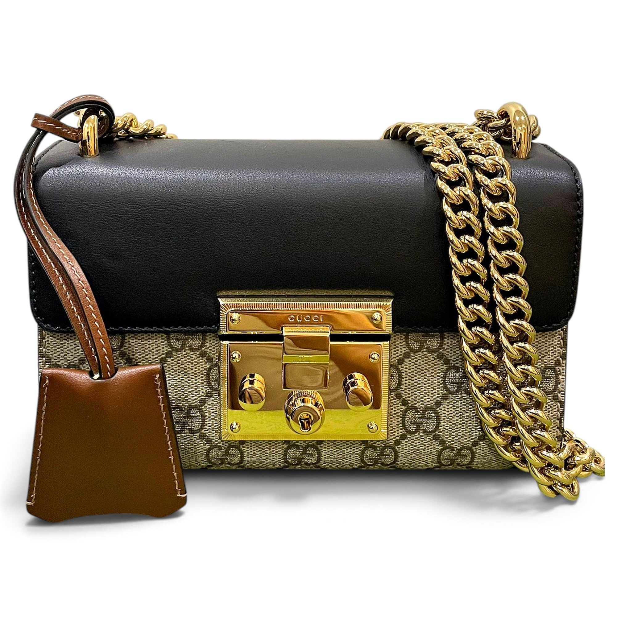 Padlock cloth handbag