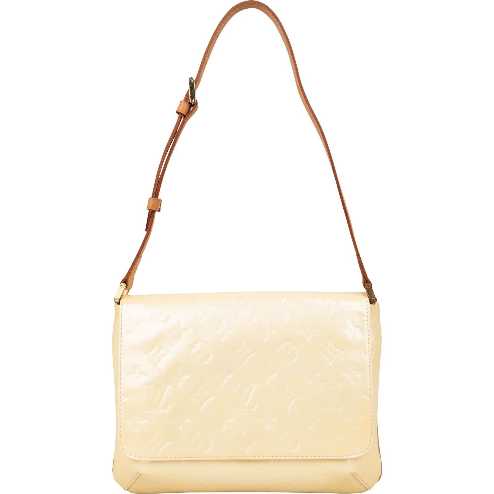 Thompson patent leather handbag