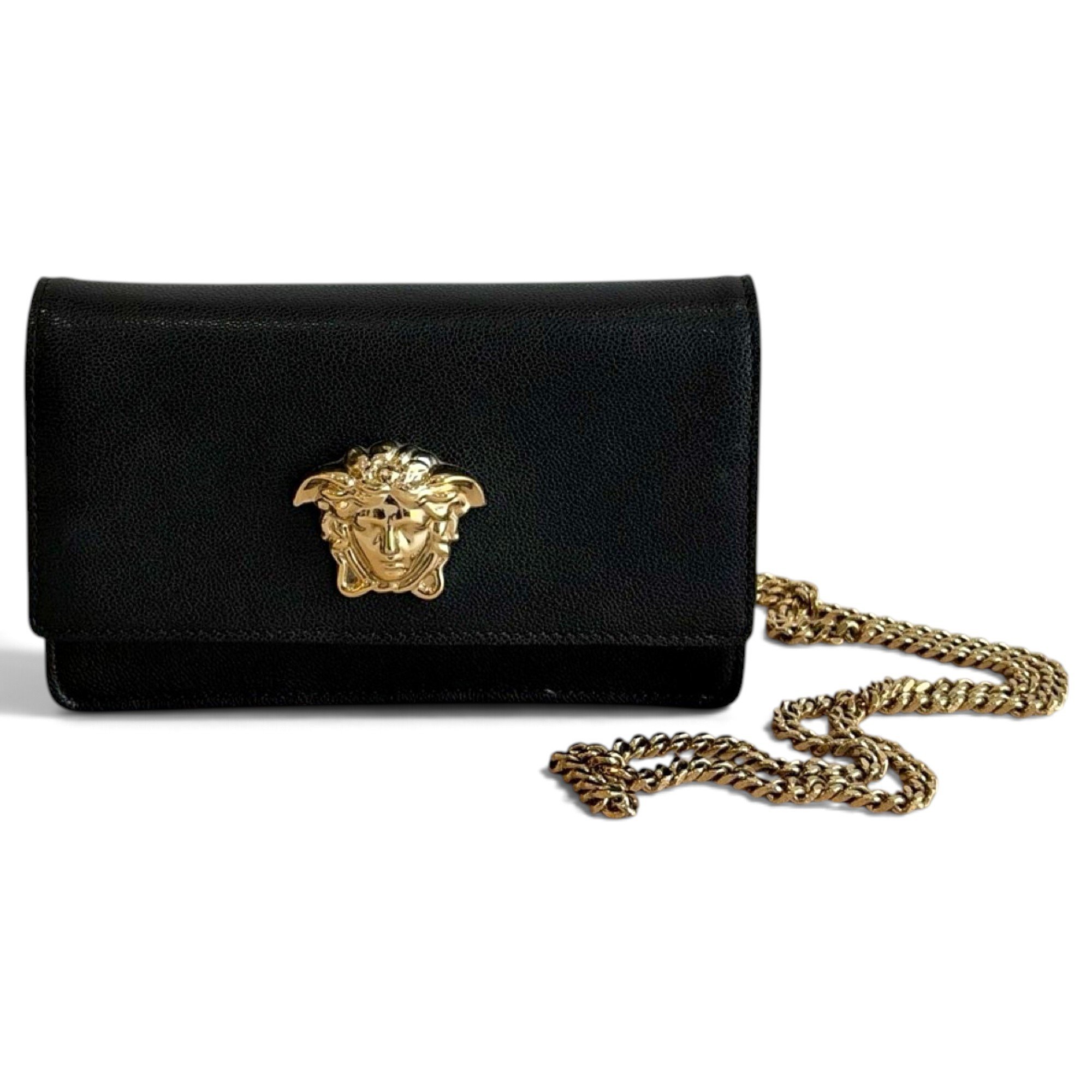Emblème leather crossbody bag