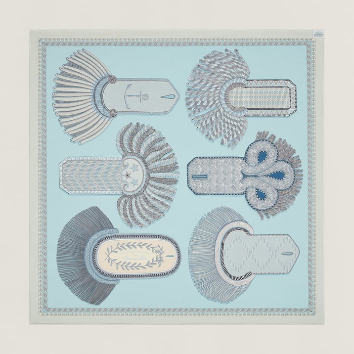 Epaulettes De Gala Double Face Scarf 90