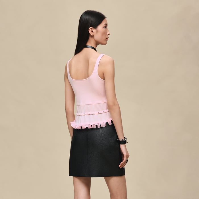 Rose Craie Jewel Tank Top