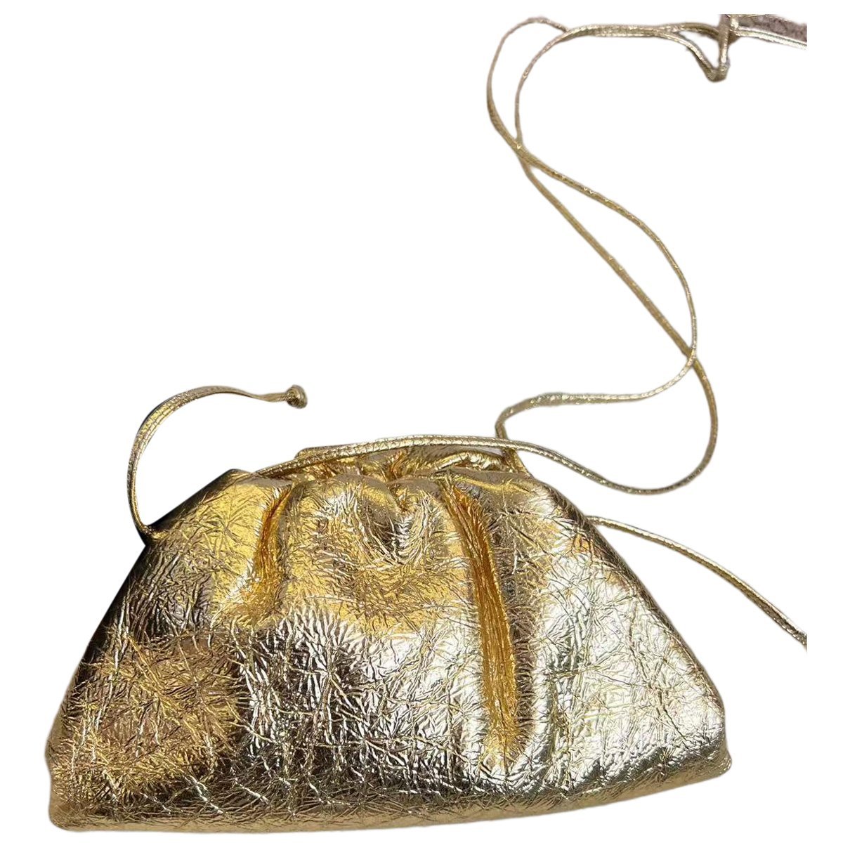 Pouch leather handbag