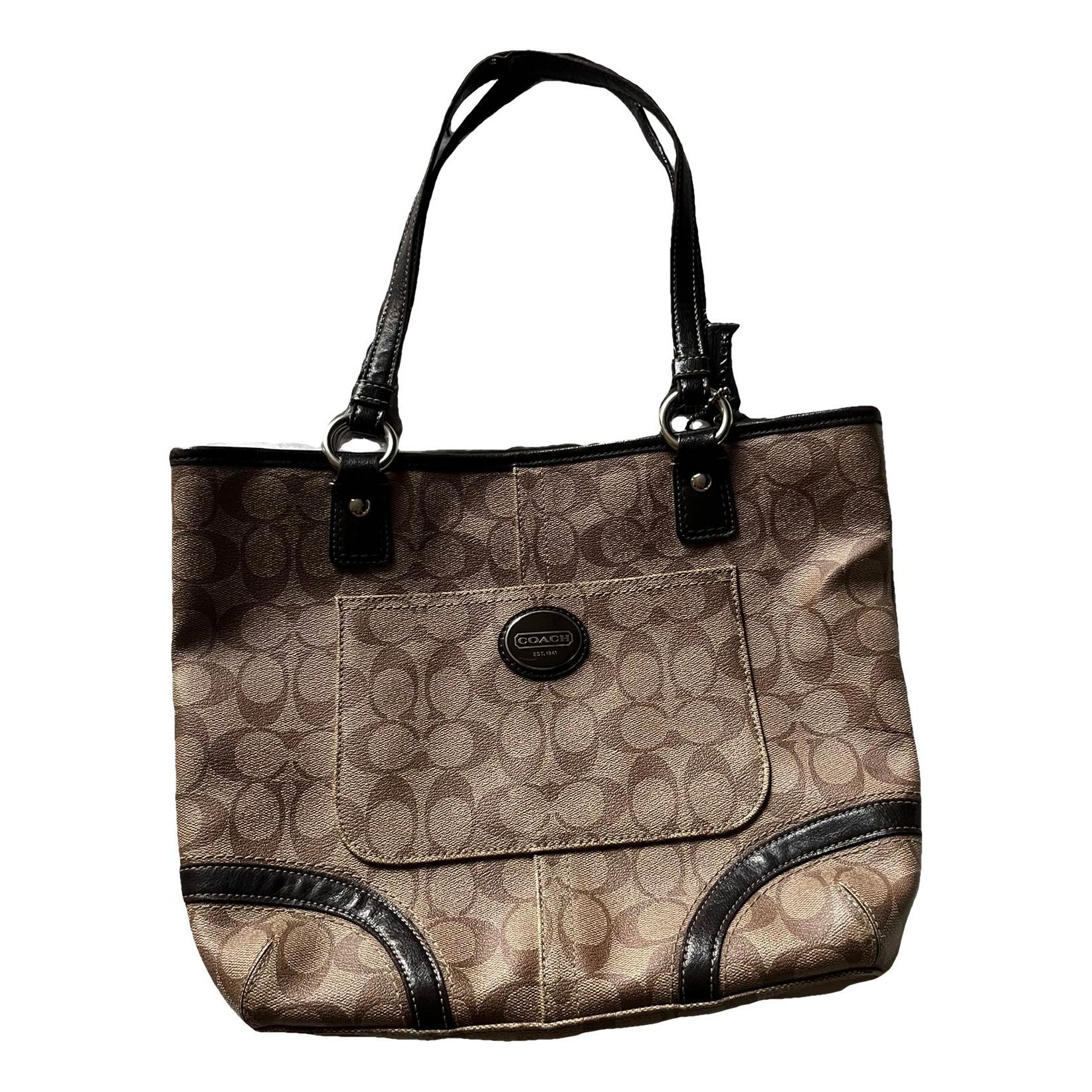 Leather handbag