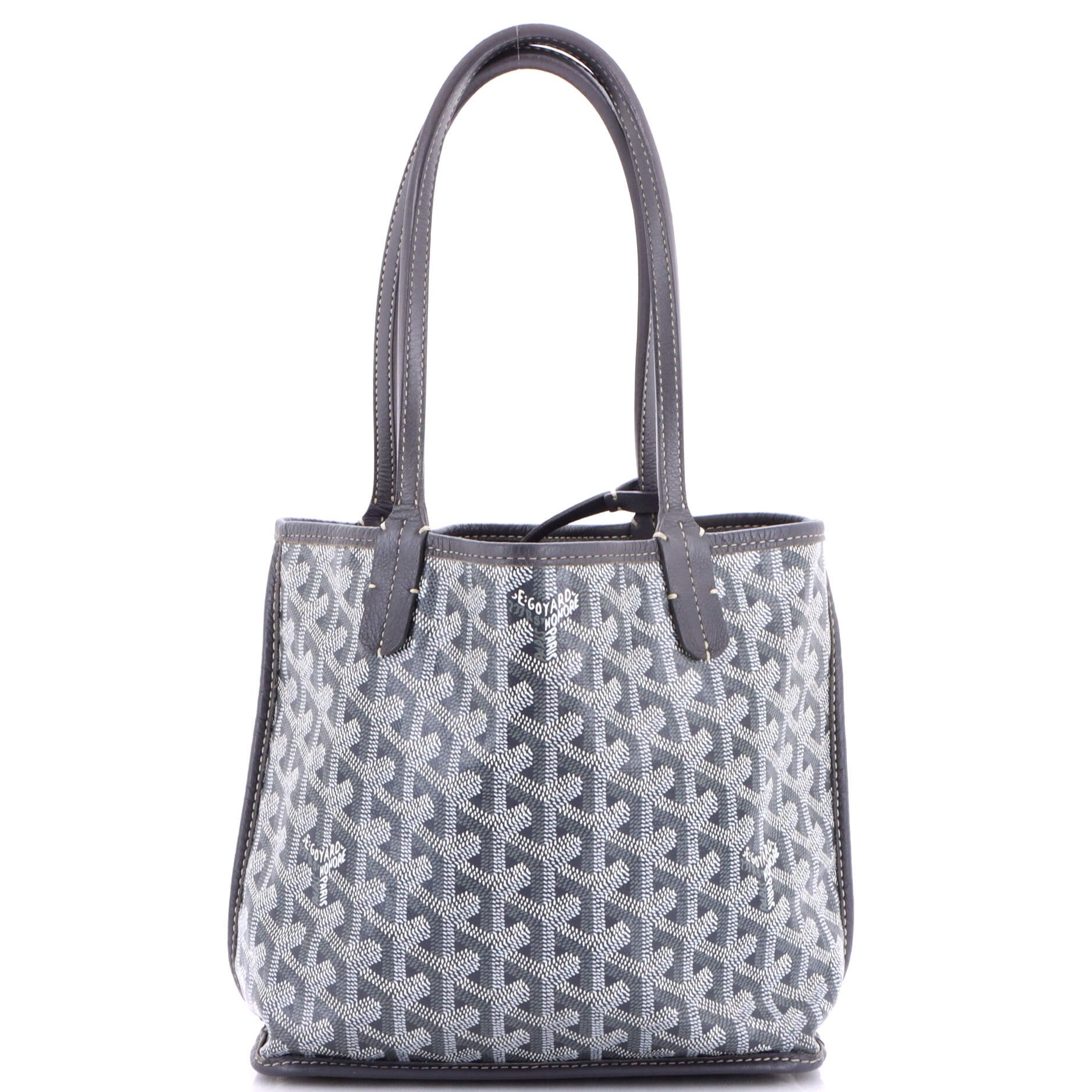 Goyard Anjou Reversible Tote Coated Canvas Mini