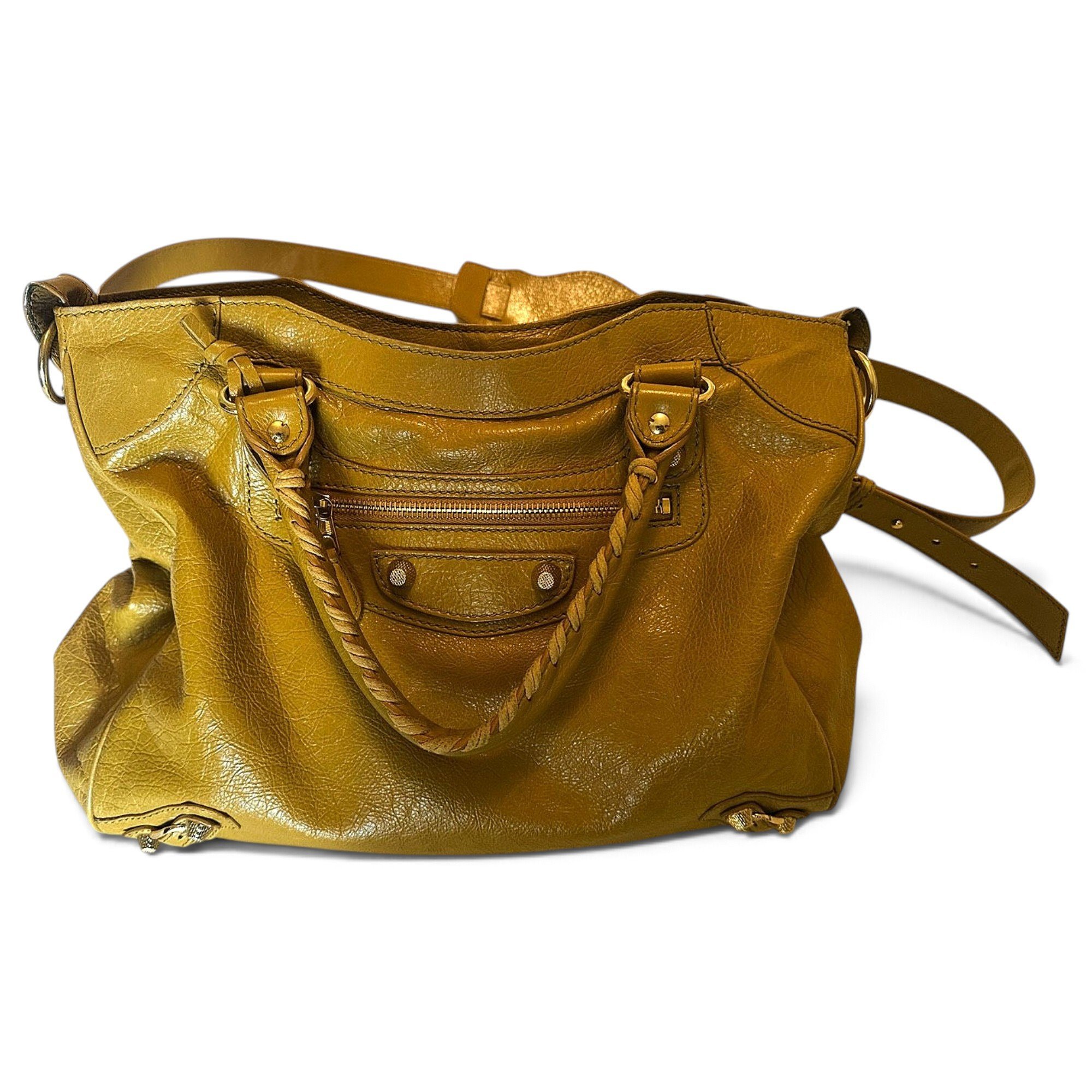 Balenciaga Vélo leather handbag