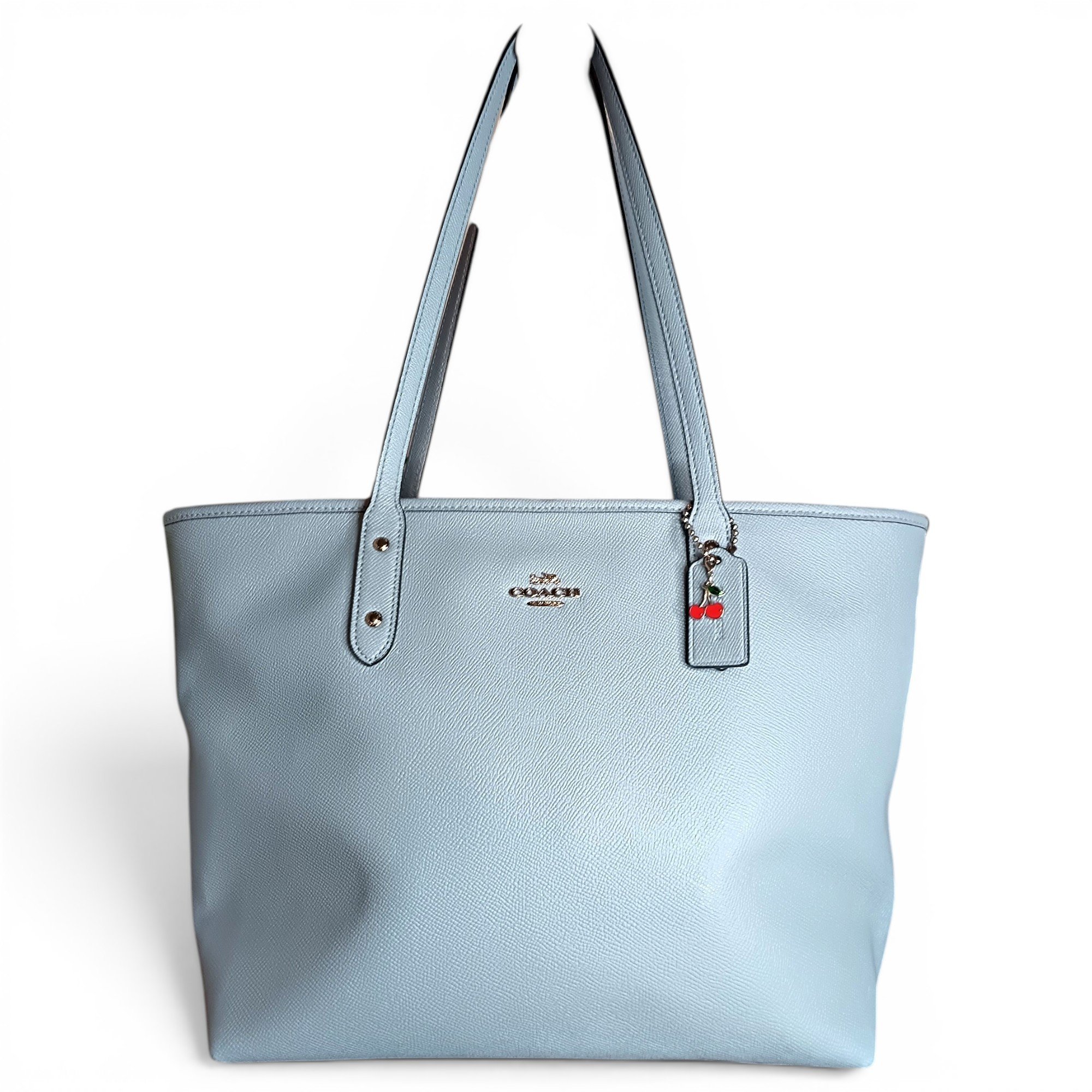 Leather tote