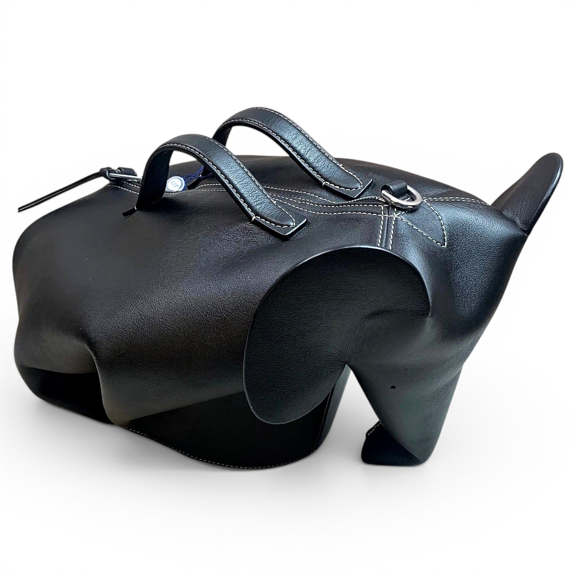 Animals leather handbag