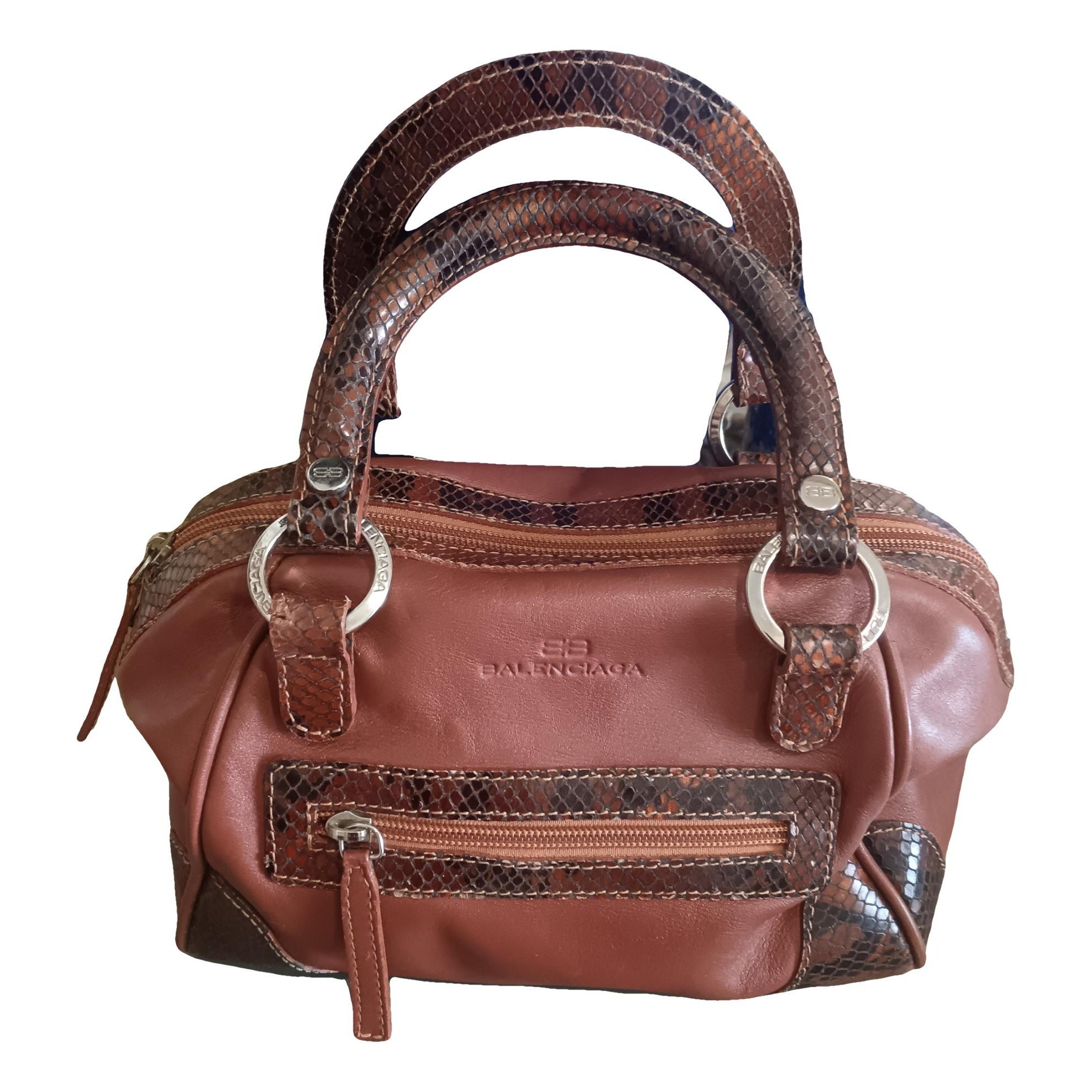 Leather handbag