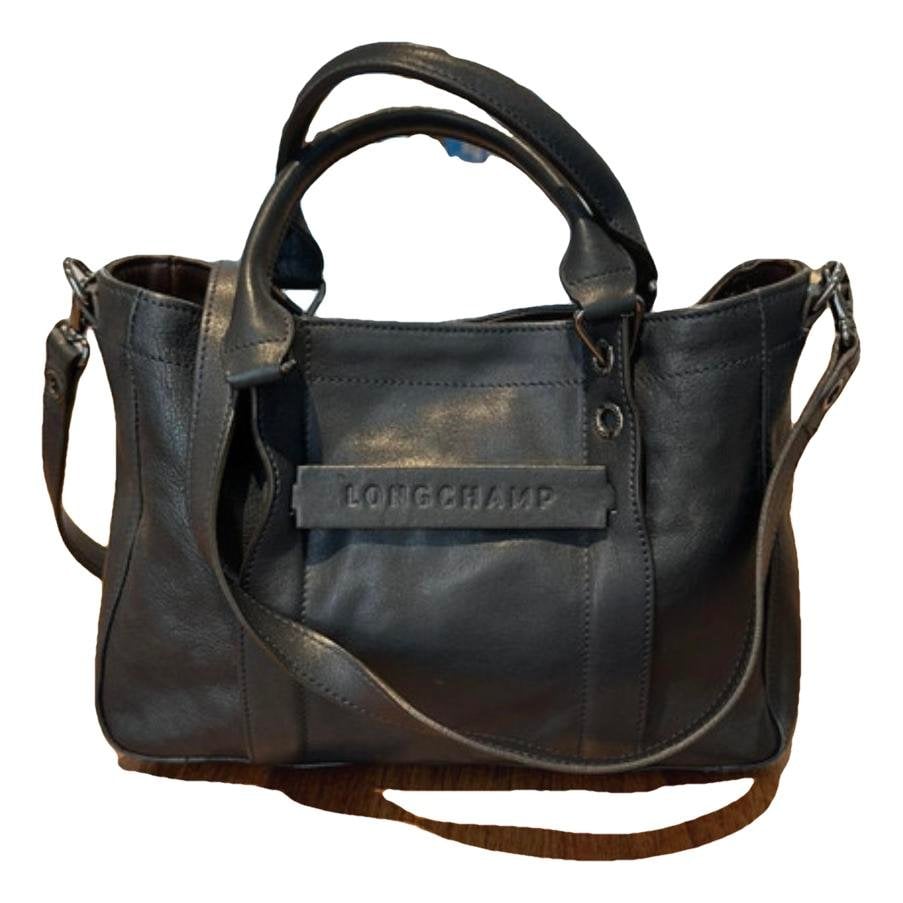 3D leather crossbody bag