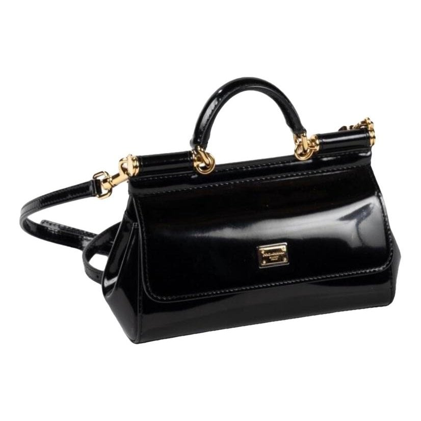 Sicily patent leather handbag