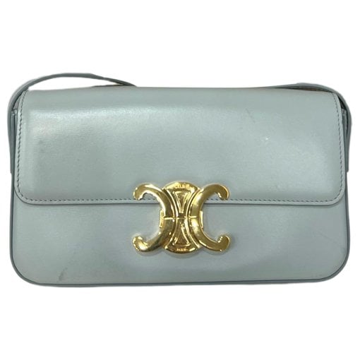 Triomphe Long leather handbag