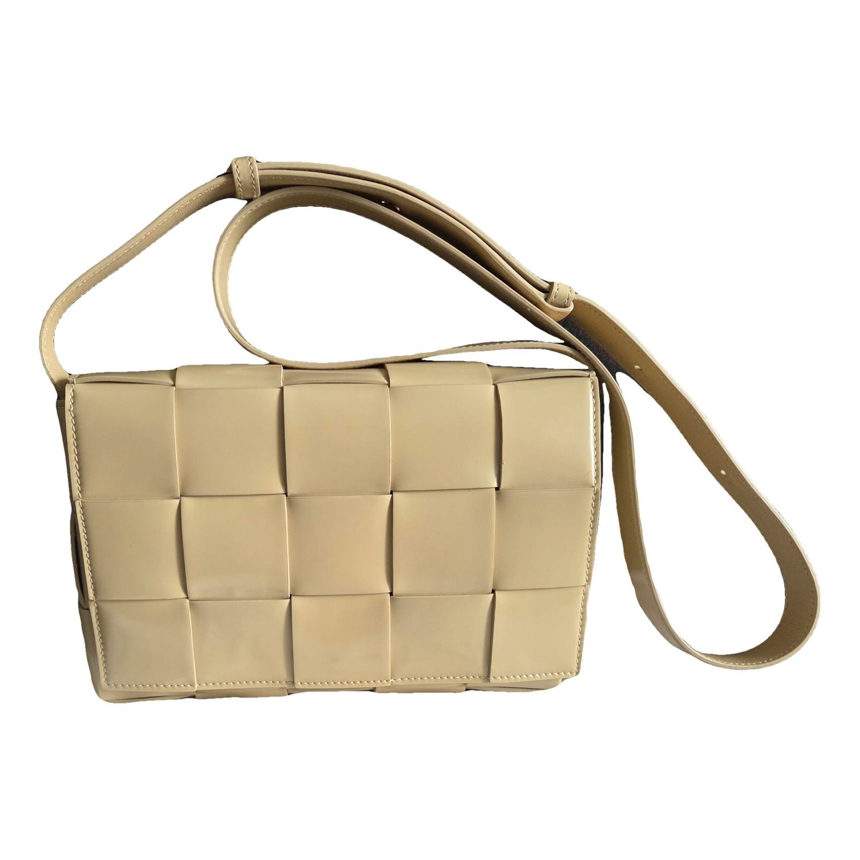Cassette leather crossbody bag
