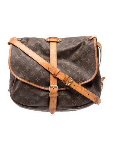 LV Monogram Saumur 35 Vintage