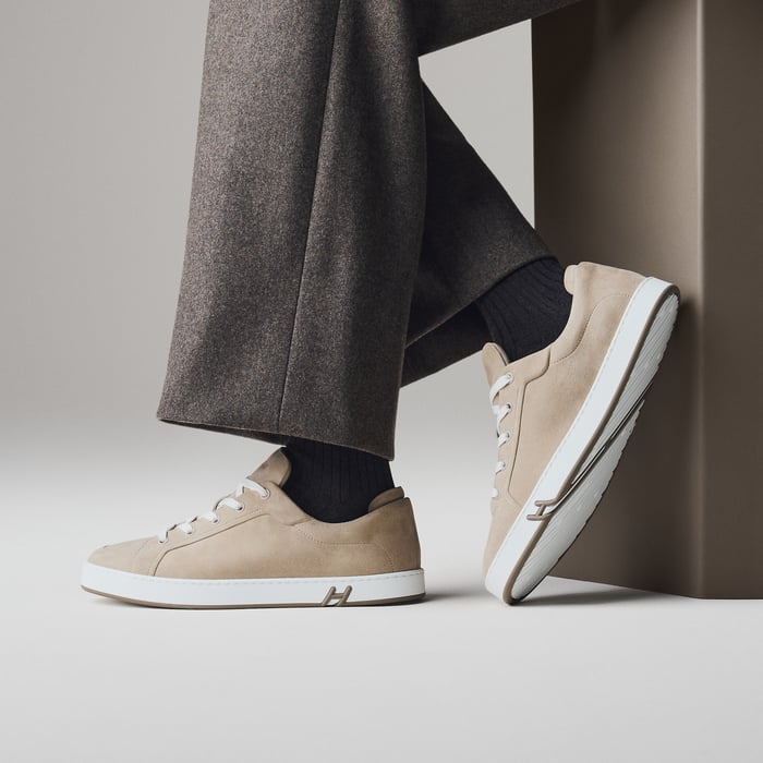 Beige Galet Kid Sneaker