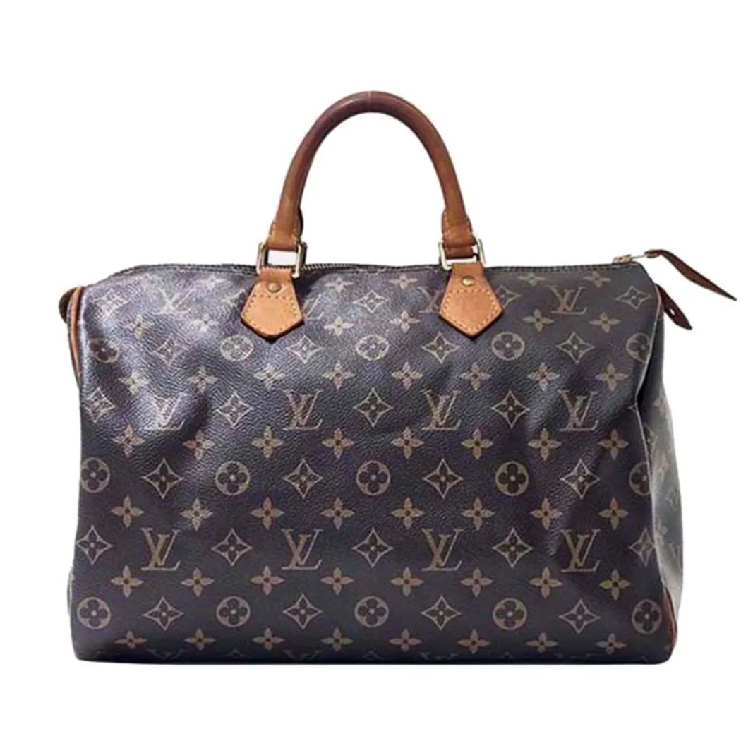 Speedy leather handbag