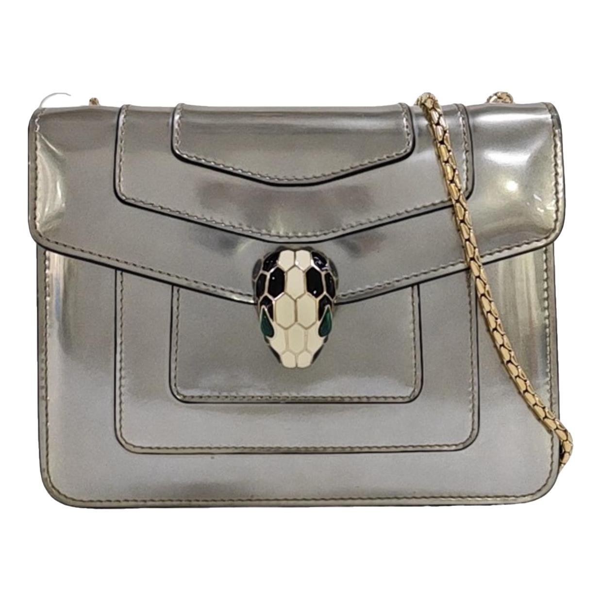 Serpenti patent leather crossbody bag