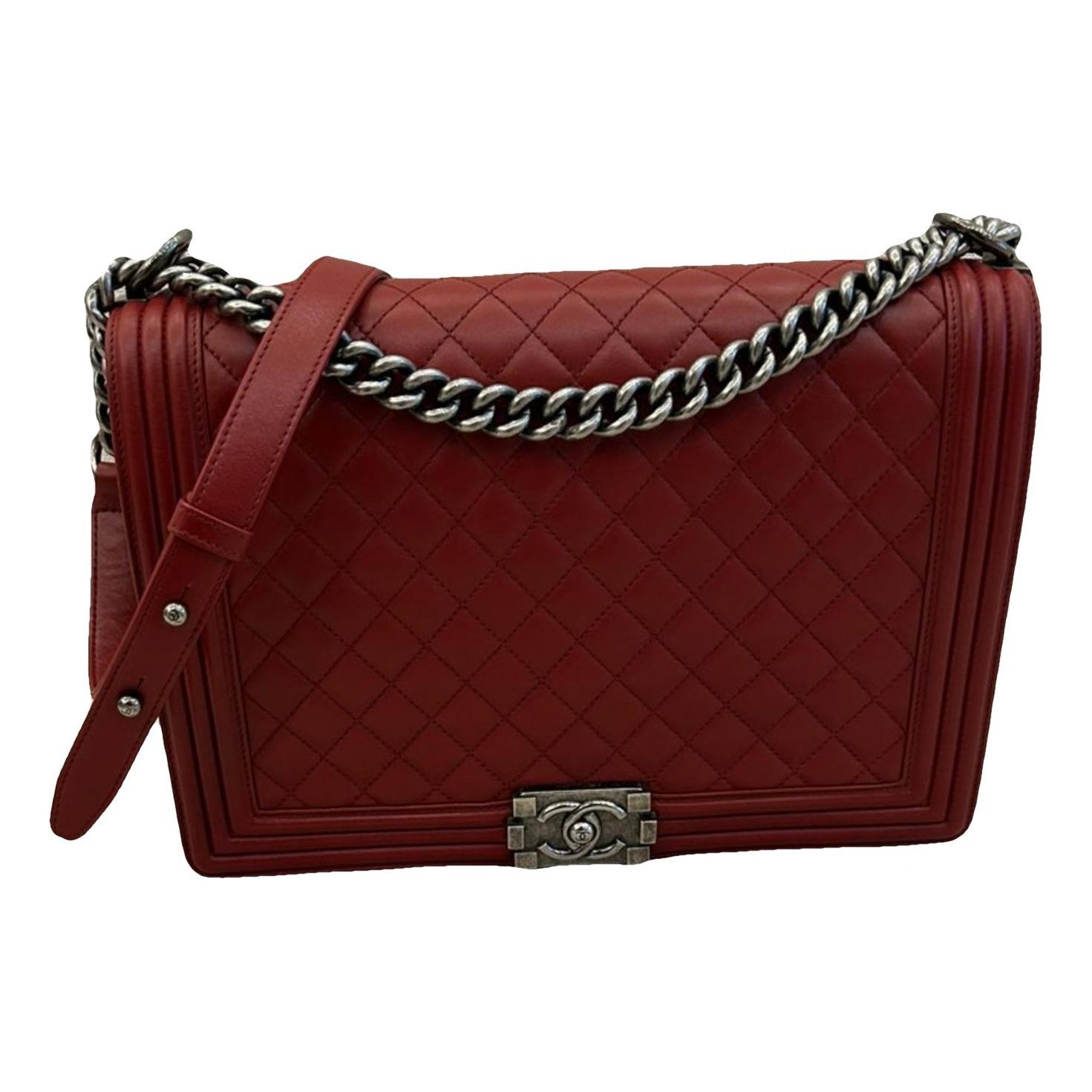 Boy leather crossbody bag