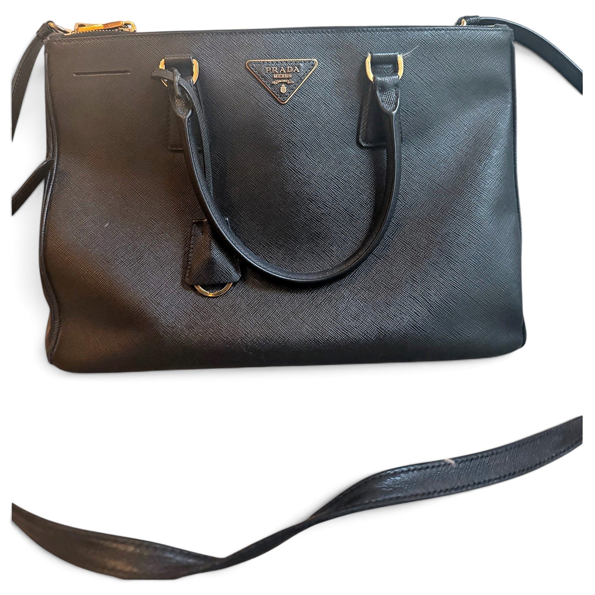 Galleria leather handbag