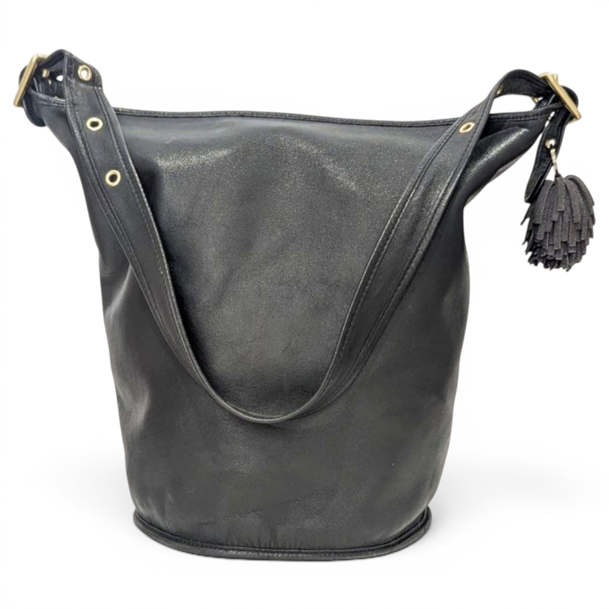 Leather handbag