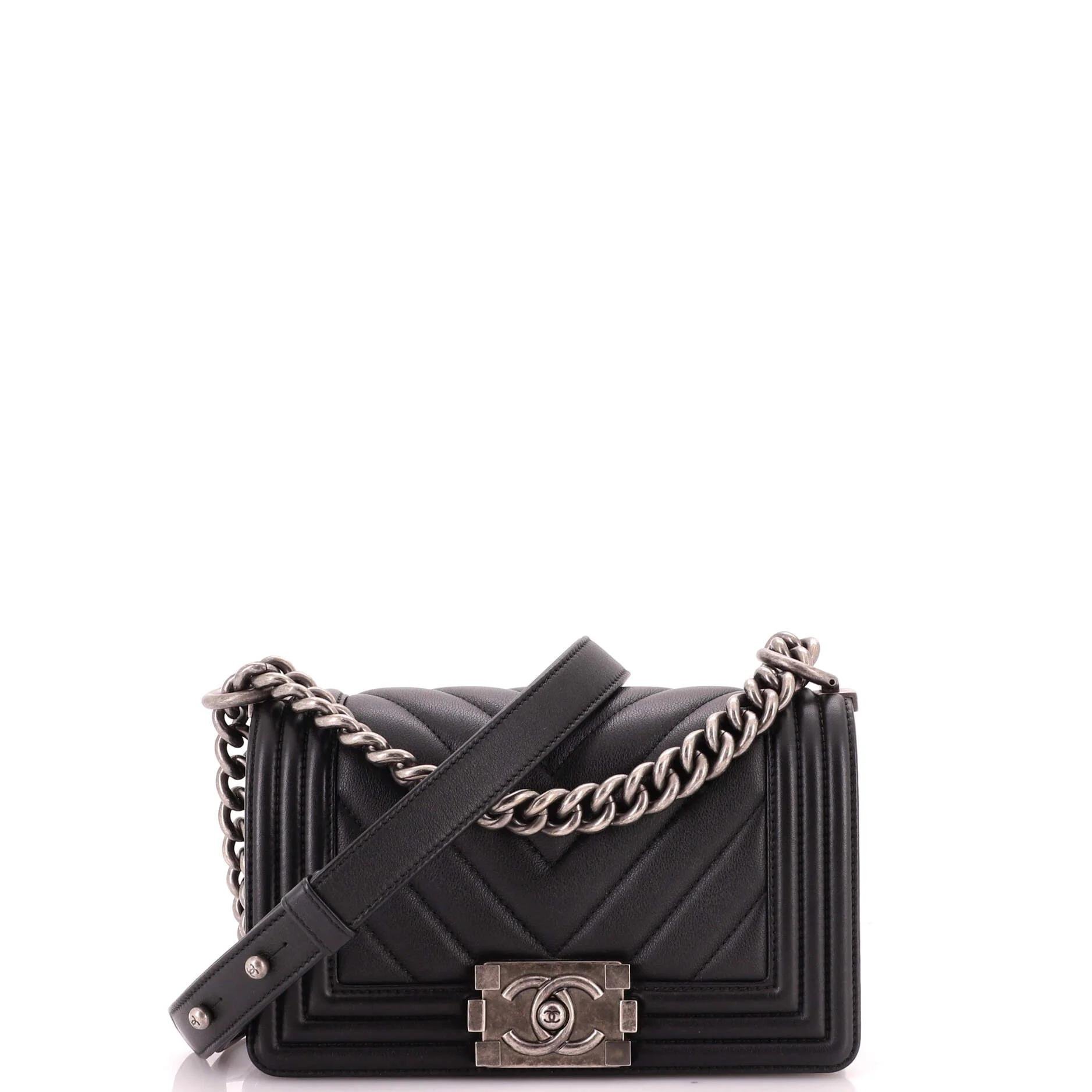 Boy leather crossbody bag