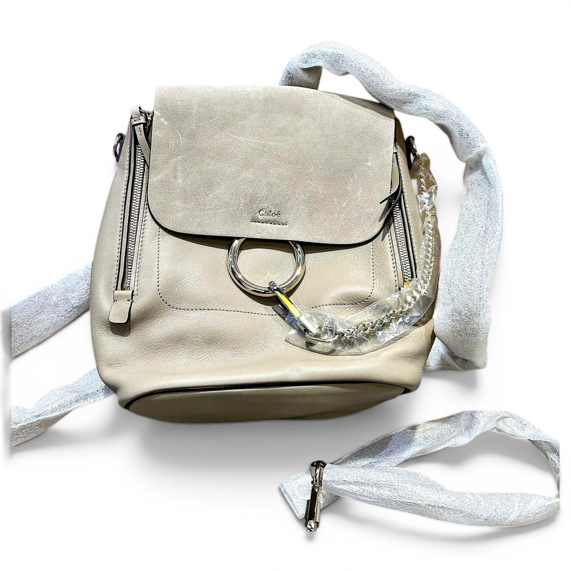 Faye leather backpack