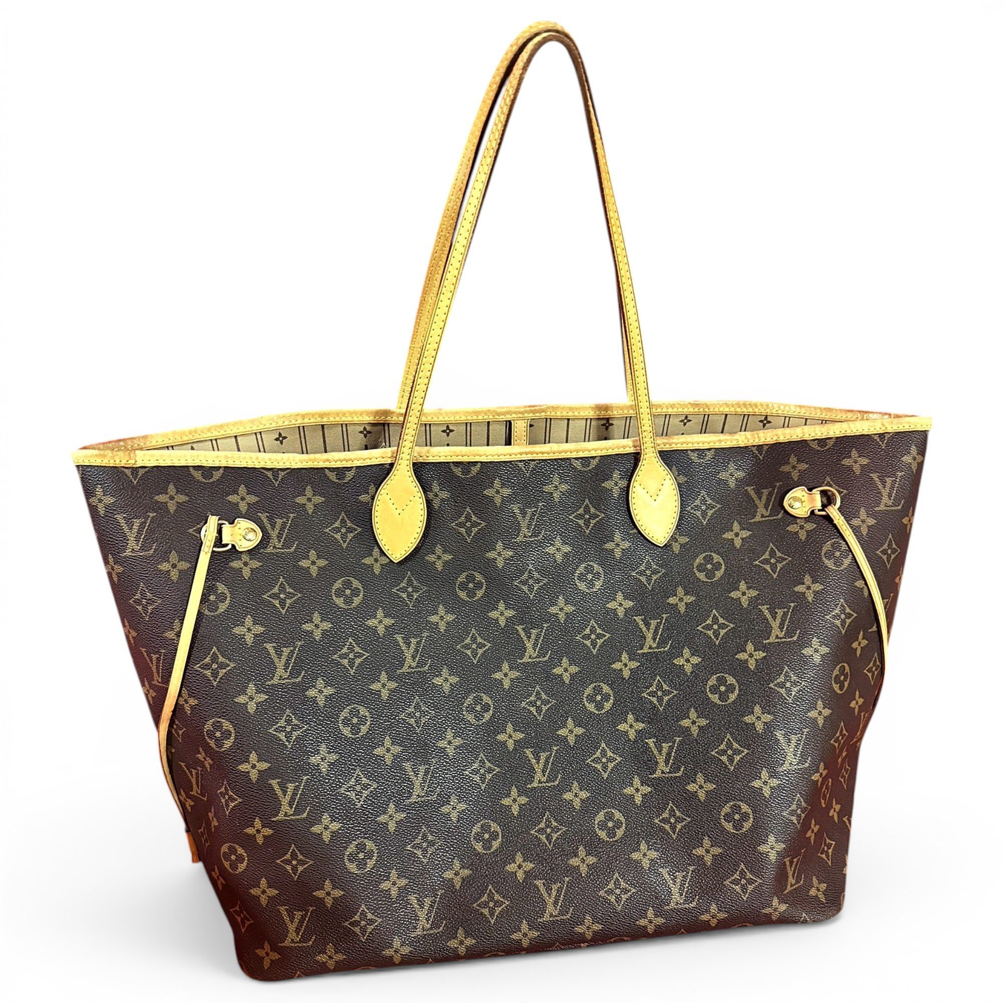 Neverfull leather tote