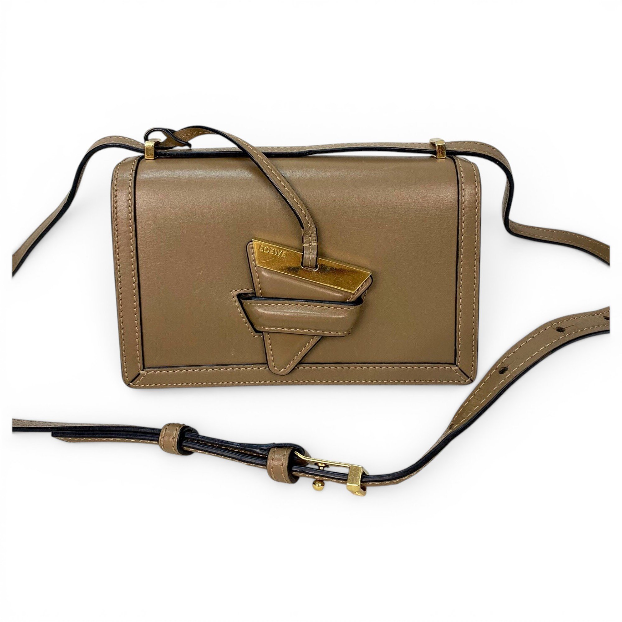 Barcelona leather handbag
