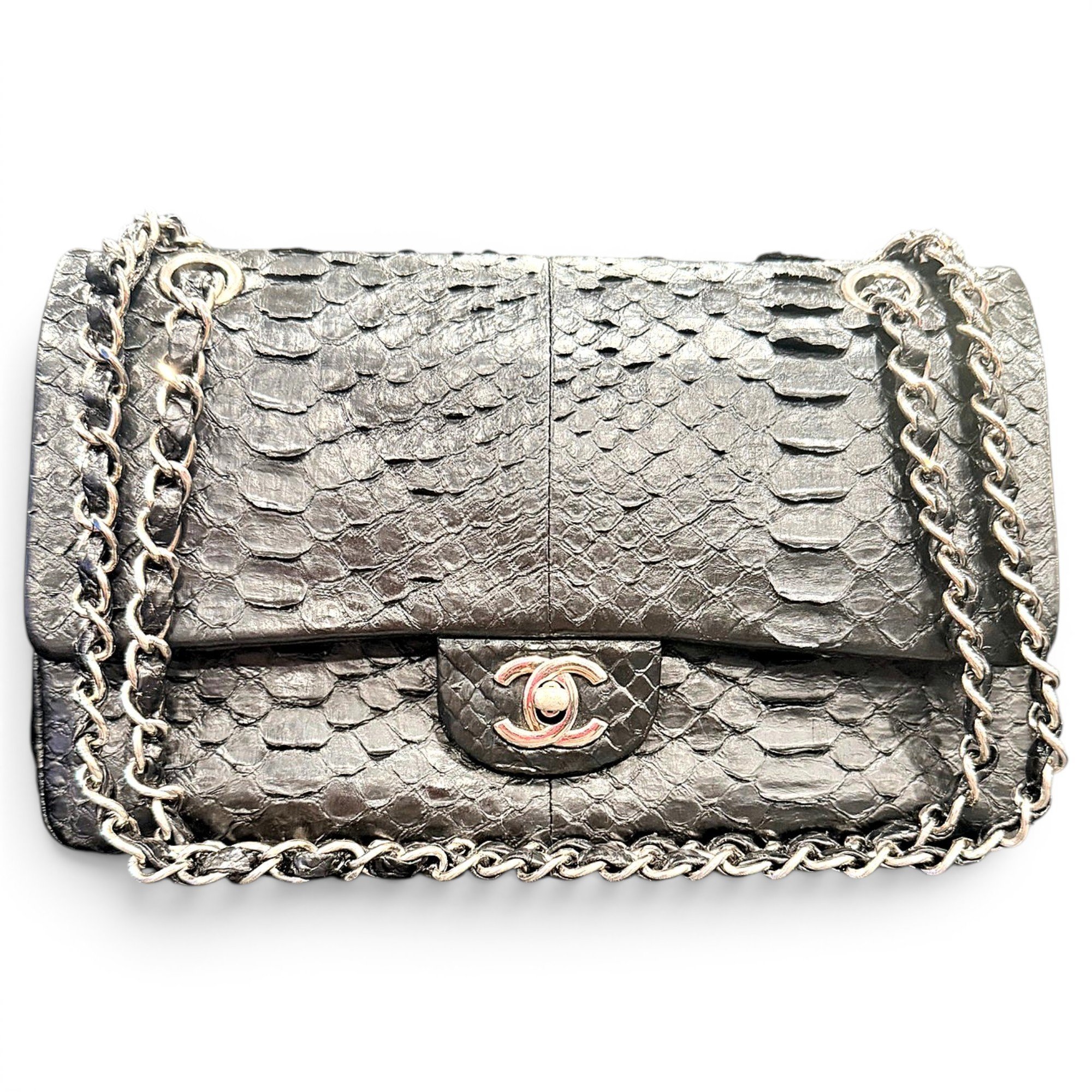 Timeless/Classique python handbag