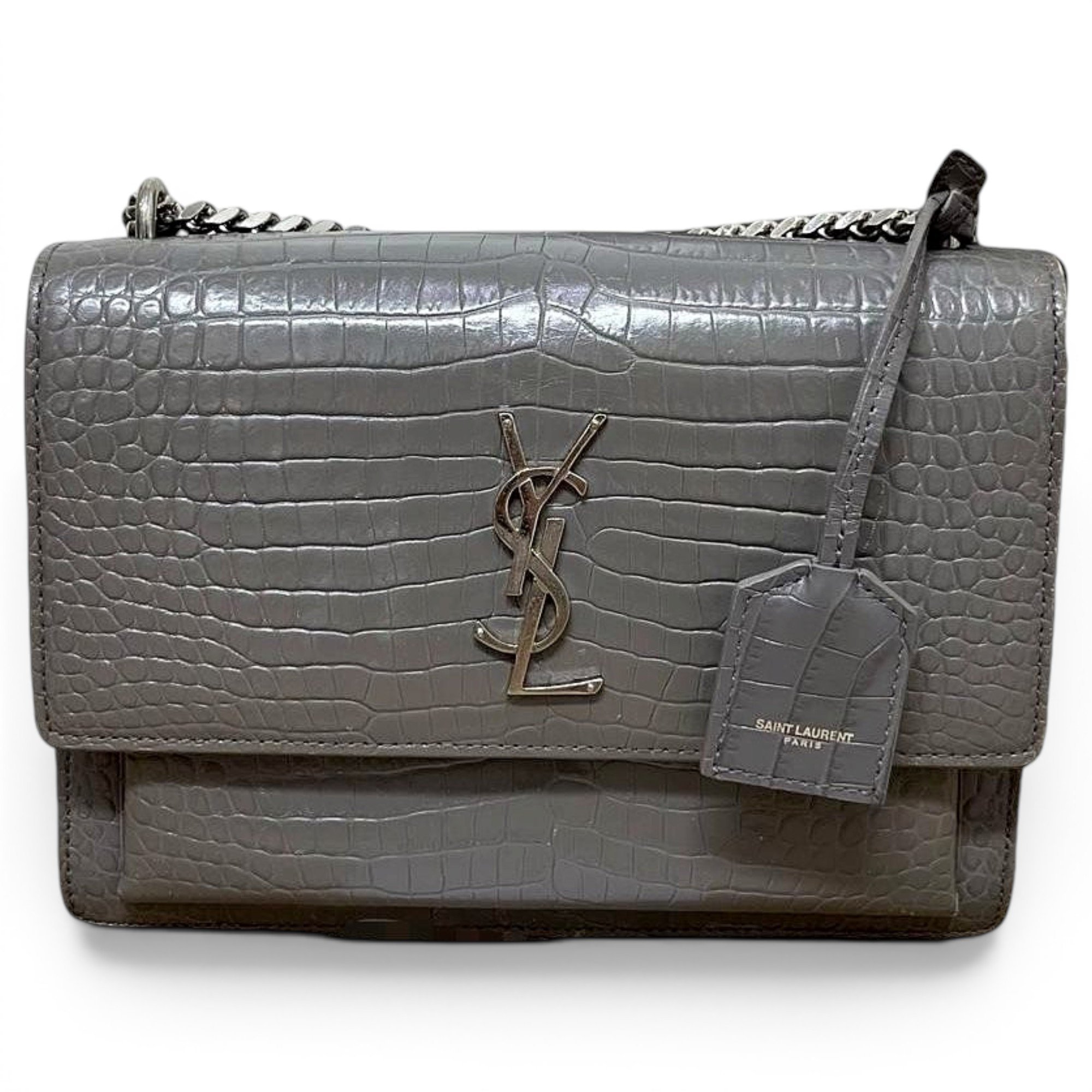 Sunset leather handbag