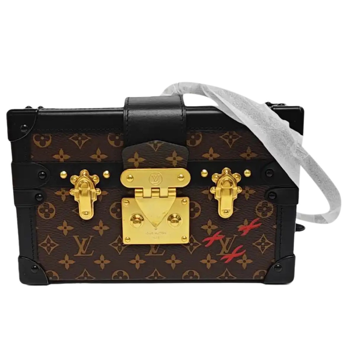 Louis Vuitton Petite Malle leather handbag