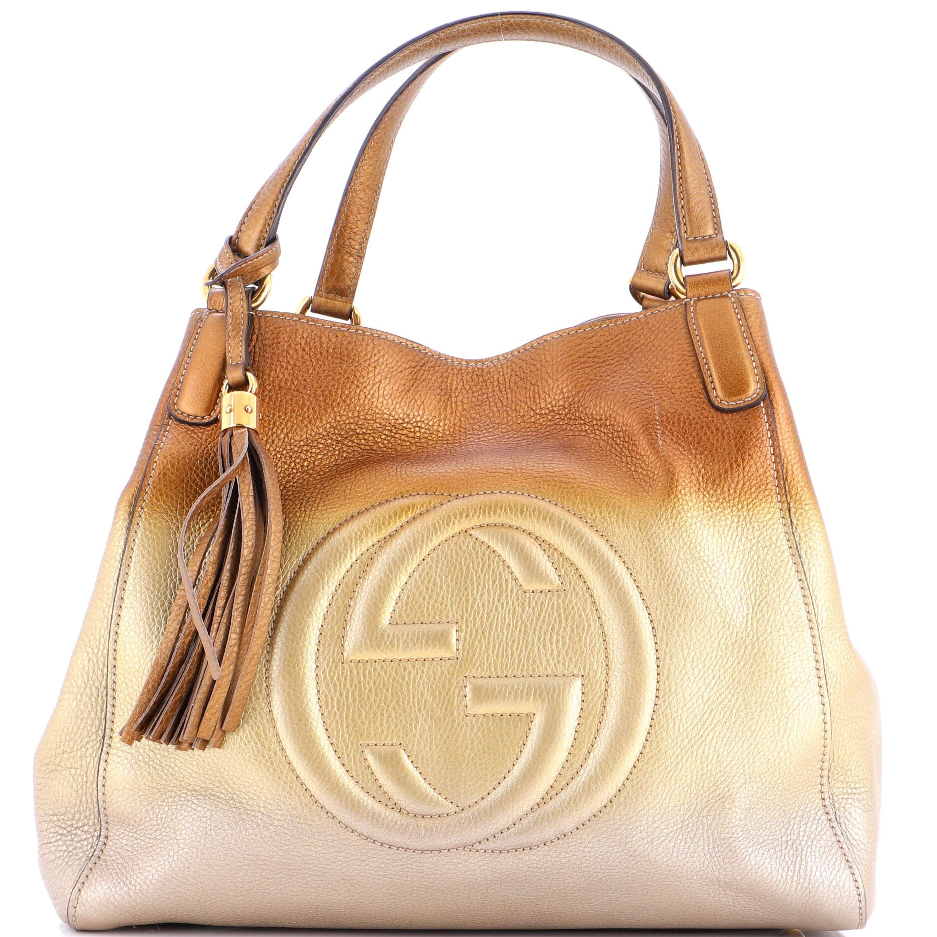 Gucci Soho Shoulder Bag Leather Medium