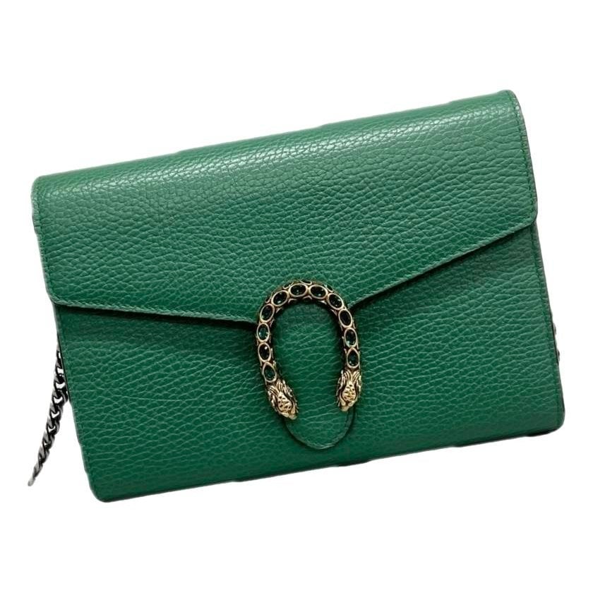 Dionysus Chain Wallet leather handbag