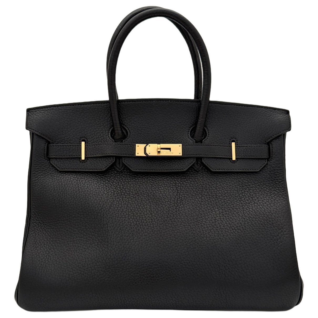 Birkin 35 leather handbag
