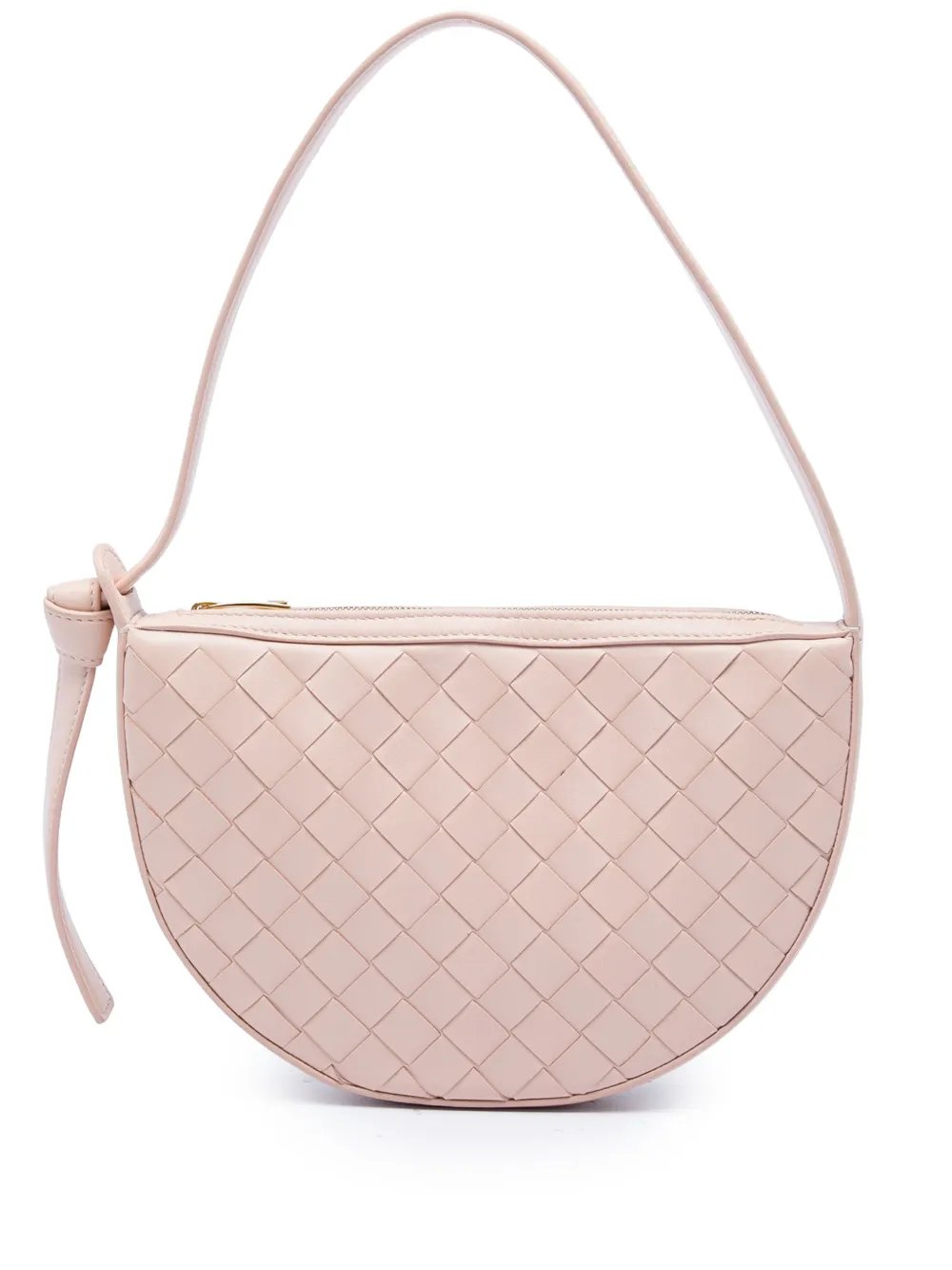 Bottega Veneta 2012-2026 Mini Leather Intrecciato Sunrise Hobo shoulder bag