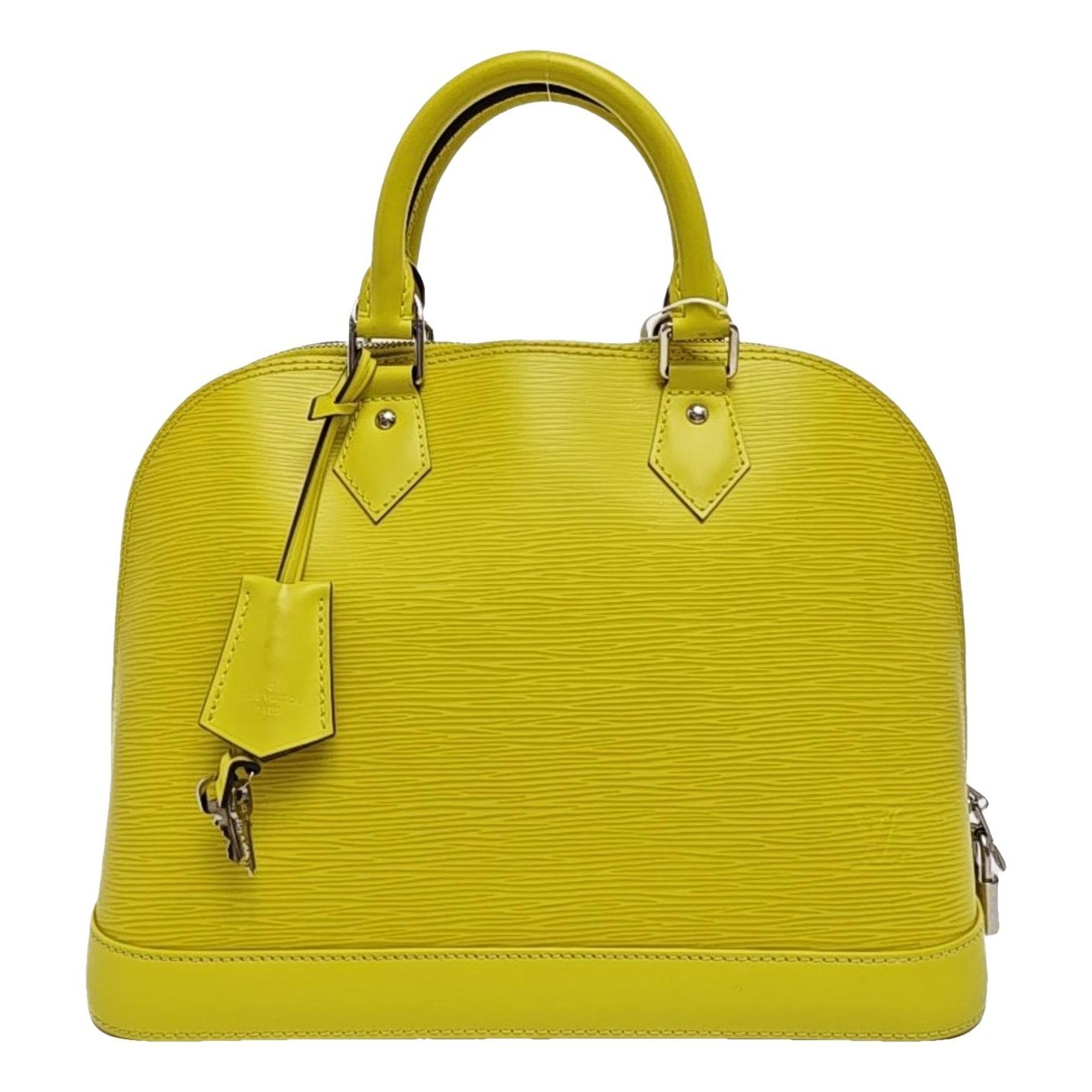 Alma leather handbag