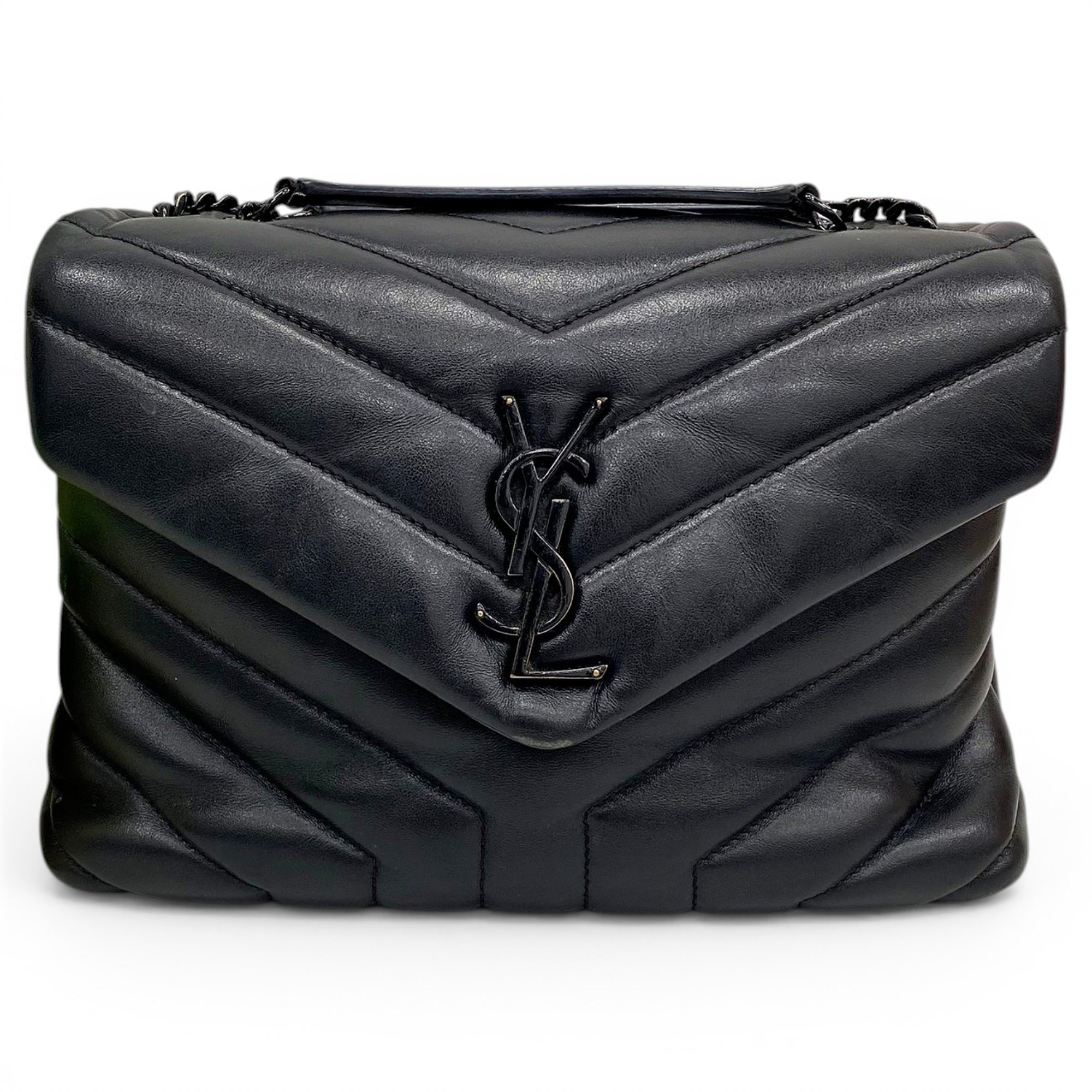 Loulou leather handbag