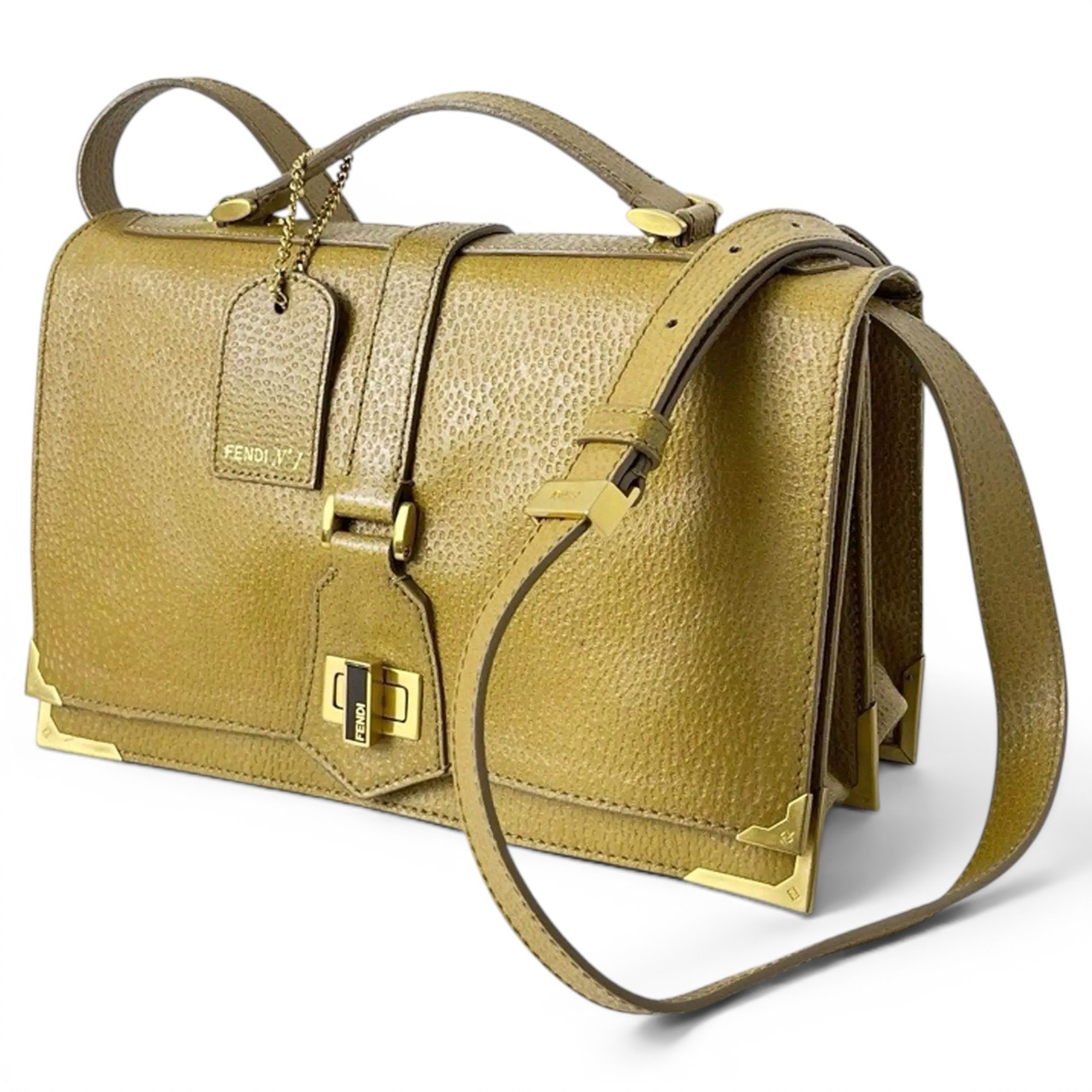 Leather crossbody bag