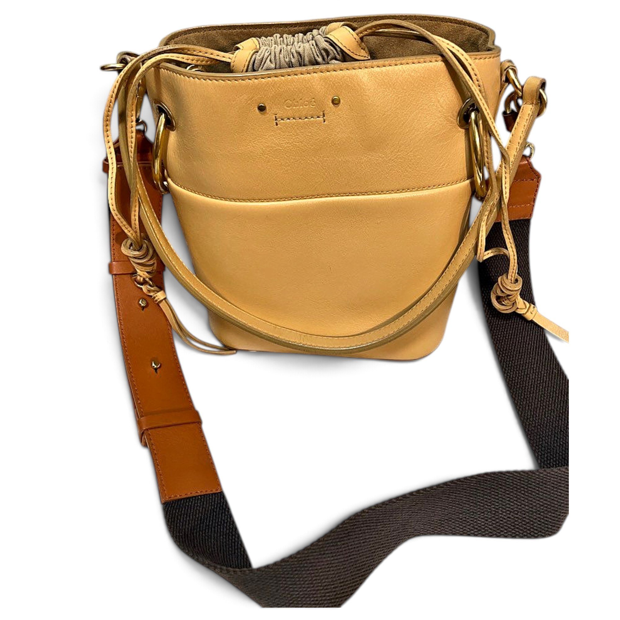 Leather crossbody bag